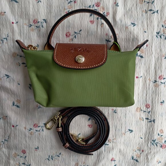 Longchamp Green Mini Crossbody Bag - Picture 1 of 5